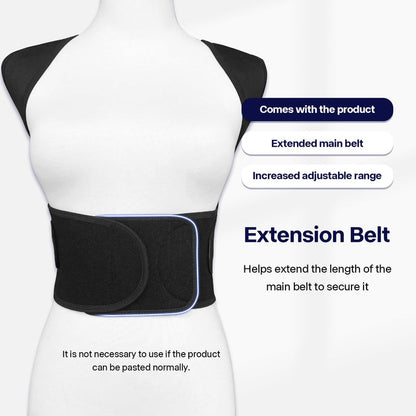 Posture Corrector for Women and Men, Adjustable Shoulder Posture Brace, Back Straightener Posture, Used for Middle and Upper Spine Large