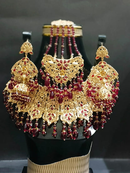 ✨ “Zauqaaf Premium Elegant Jewellery Set – Timeless Style & Luxury Shine” ✨