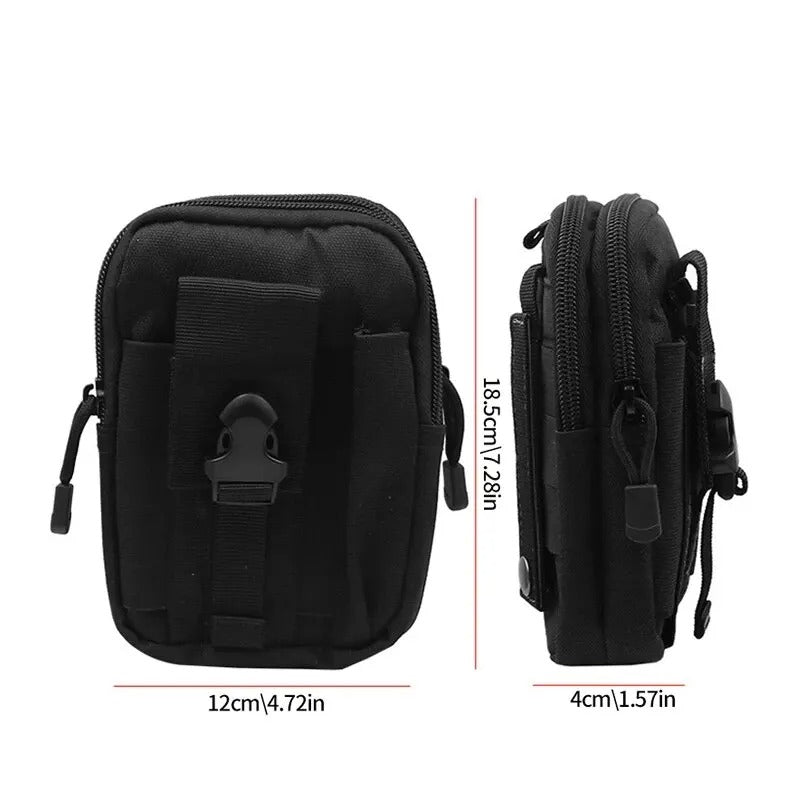 Outdoor Sports Camping Tactical Wallet Male 5.5/6 Inch Waterproof Mobile Phone Bag Wearing a Belt Running Bag.   4.8   84 Reviews