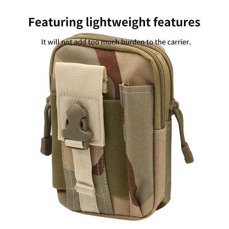 Outdoor Sports Camping Tactical Wallet Male 5.5/6 Inch Waterproof Mobile Phone Bag Wearing a Belt Running Bag.   4.8   84 Reviews