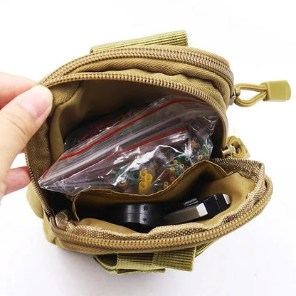 Outdoor Sports Camping Tactical Wallet Male 5.5/6 Inch Waterproof Mobile Phone Bag Wearing a Belt Running Bag.   4.8   84 Reviews