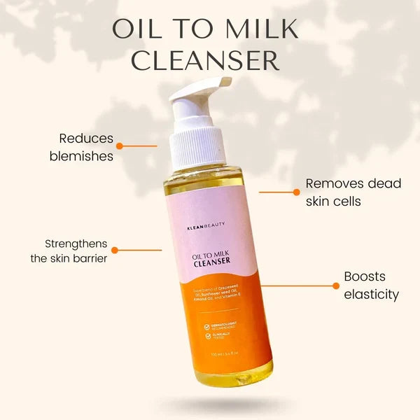 Oil to Milk Cleanser